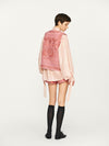 INTO THE EAST 25 Autumn/Winter Lace-Up Silk Top/Shirt/Embroidered Button Tussah Silk Vest/Shorts ITE-E1DGAW020PK22VE Vest (E1DGAW019PK20TP)